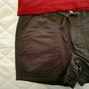 CATO Linen Blend Shorts